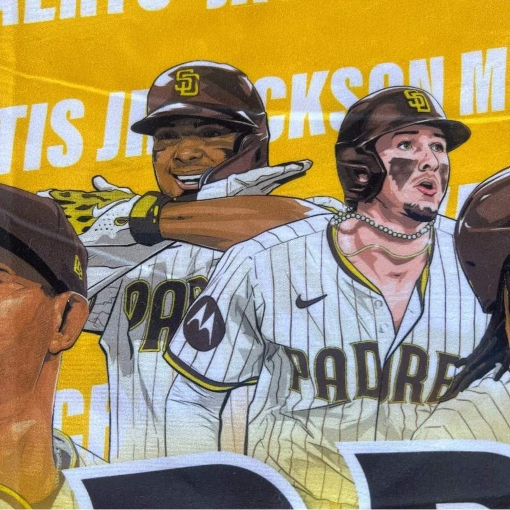 San Diego Padres Pillowcase SGA Kids Giveaway MLB Machado Tatis Merrill 8-3-25